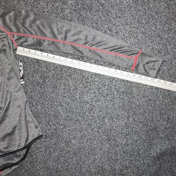 Colosseum Ohio State Buckeys Pullover Long Sleeve Zip Collar Womens Size Large - Picture 6 of 8